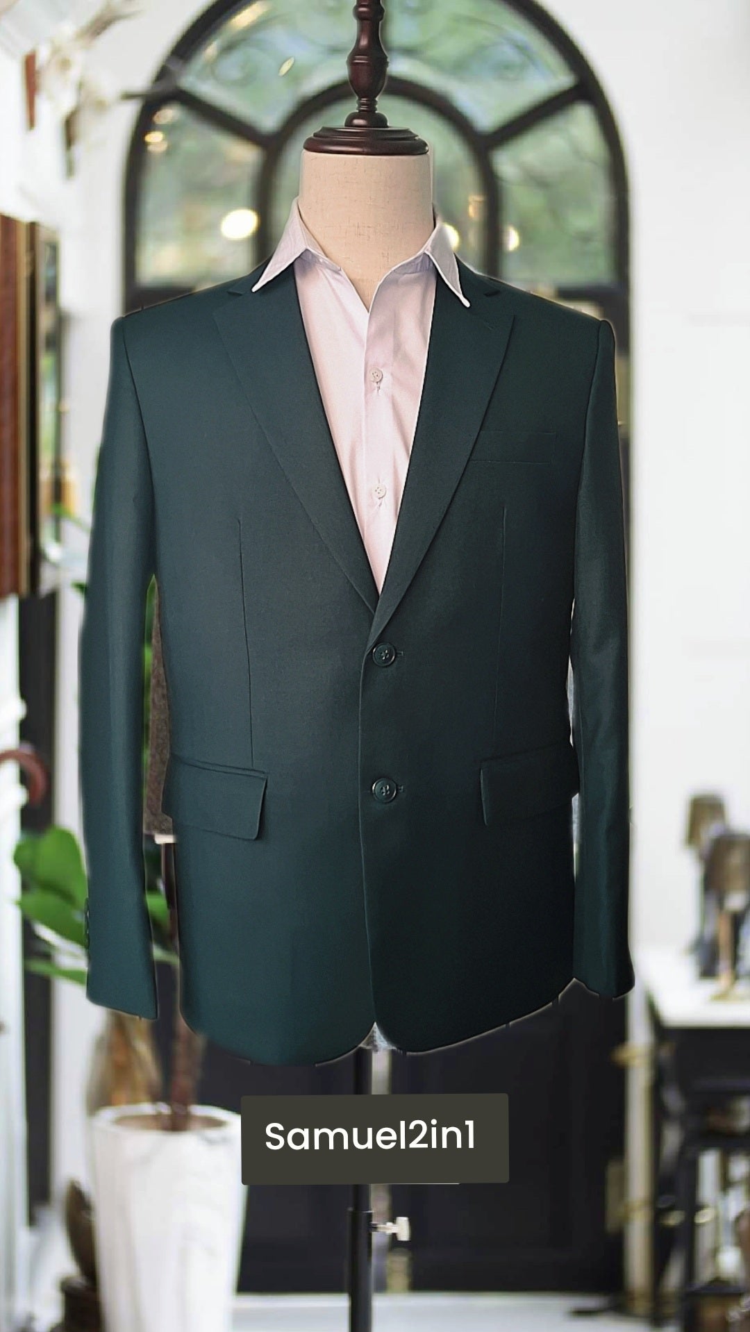 Dark Green Suit