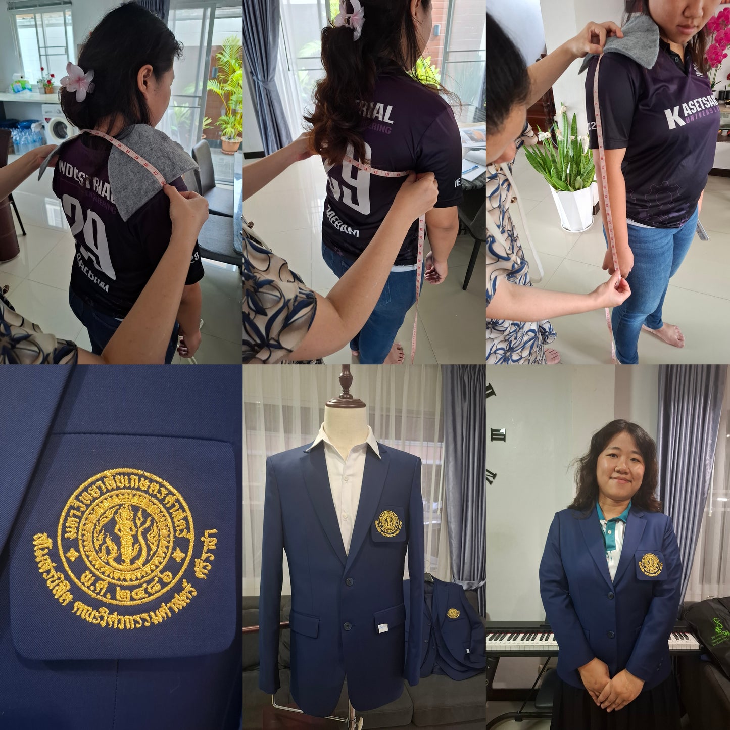 ขอบคุณนักศึกษาคณะวิศวกรรมศาสตร์ไฟฟ้า มหาวิทยาลัยเกษตรศาสตร์ ศรีราชา ที่ไว้วางใจตัดสูทกับ Dress Co ⚡💙
