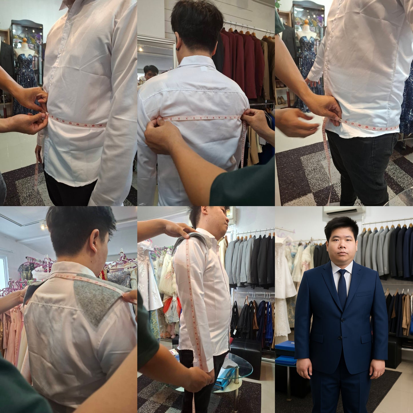 ขอบคุณลูกค้าที่ไว้วางใจตัดสูทสีกรมกับ Dress Co 💙