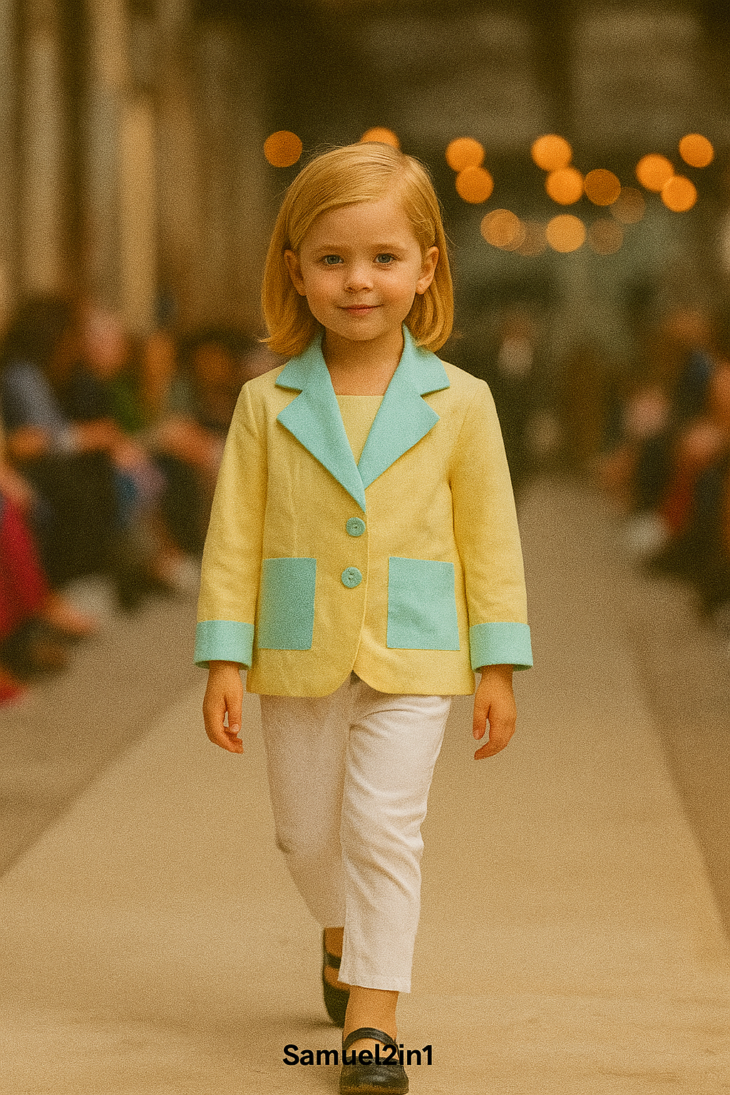 ชุดสูทเด็ก สีฟ้าอ่อนตัดขาว (ให้เช่า)