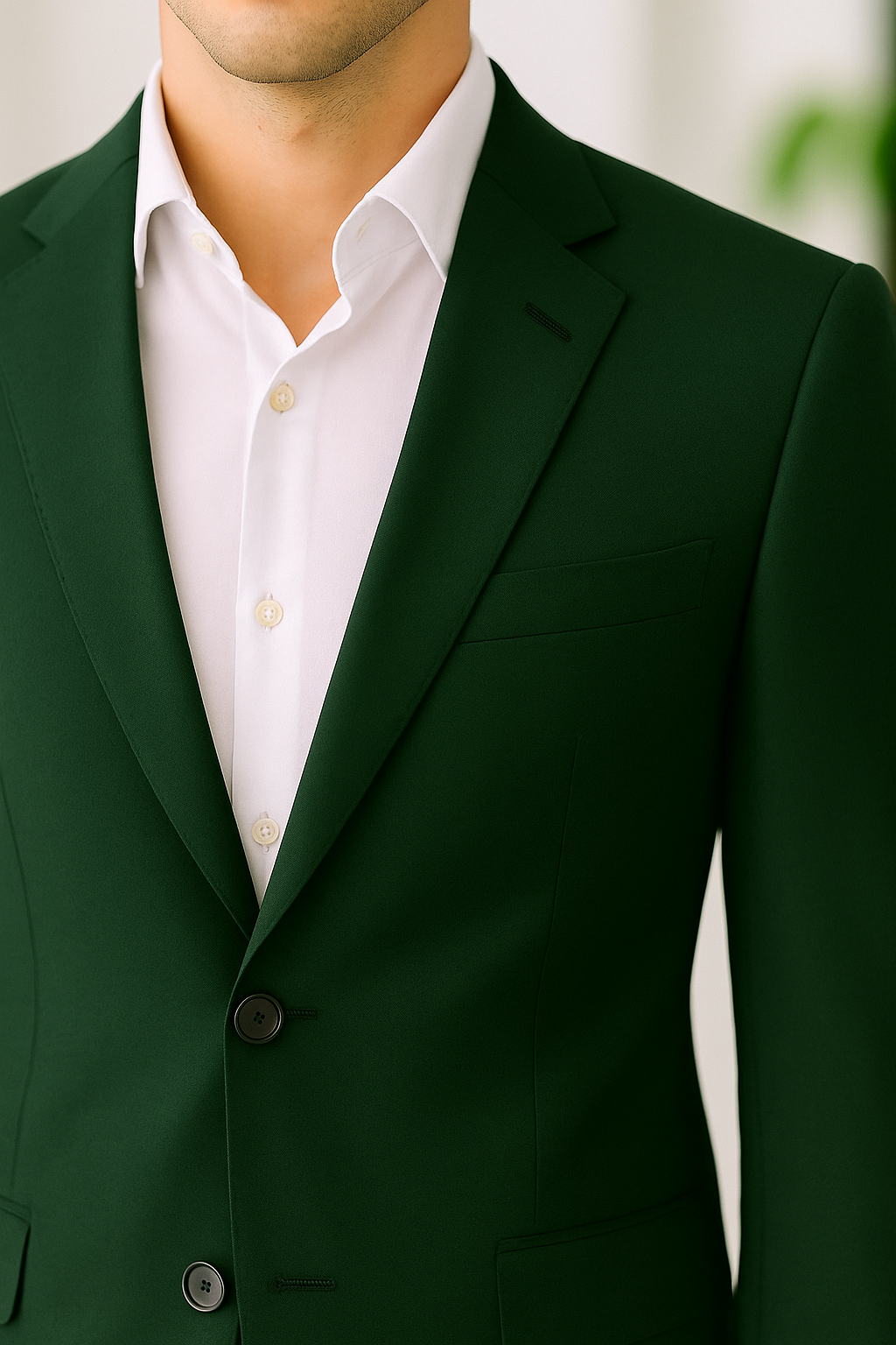 Dark Green Suit