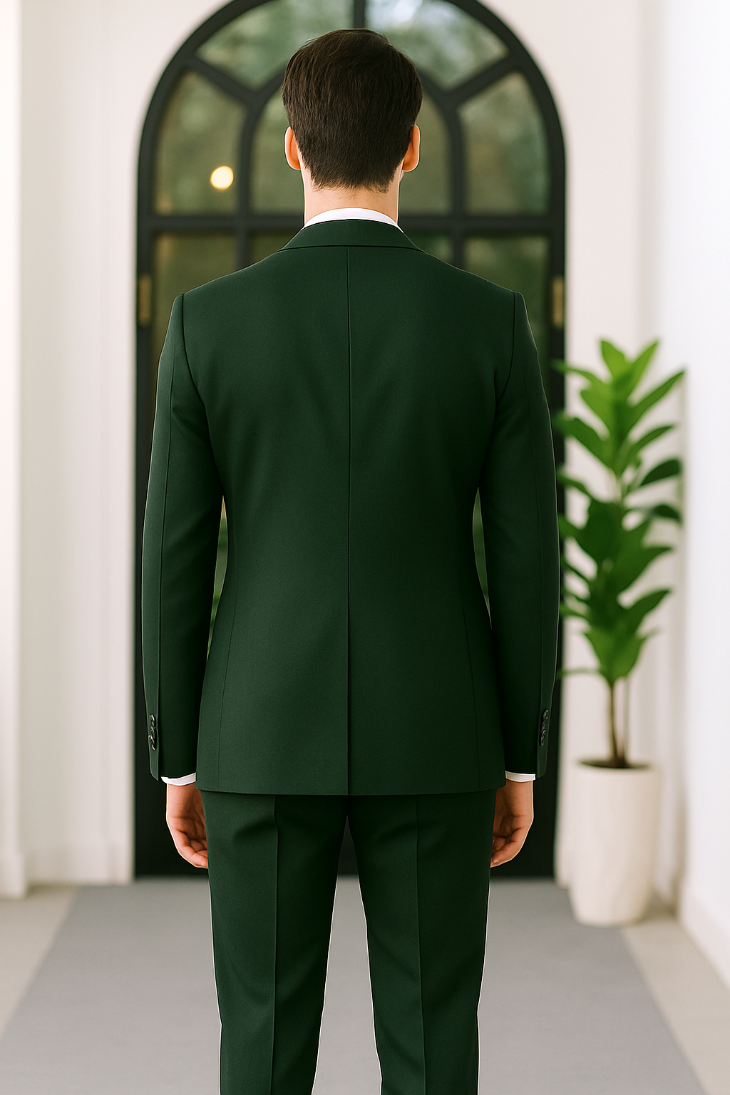 Dark Green Suit
