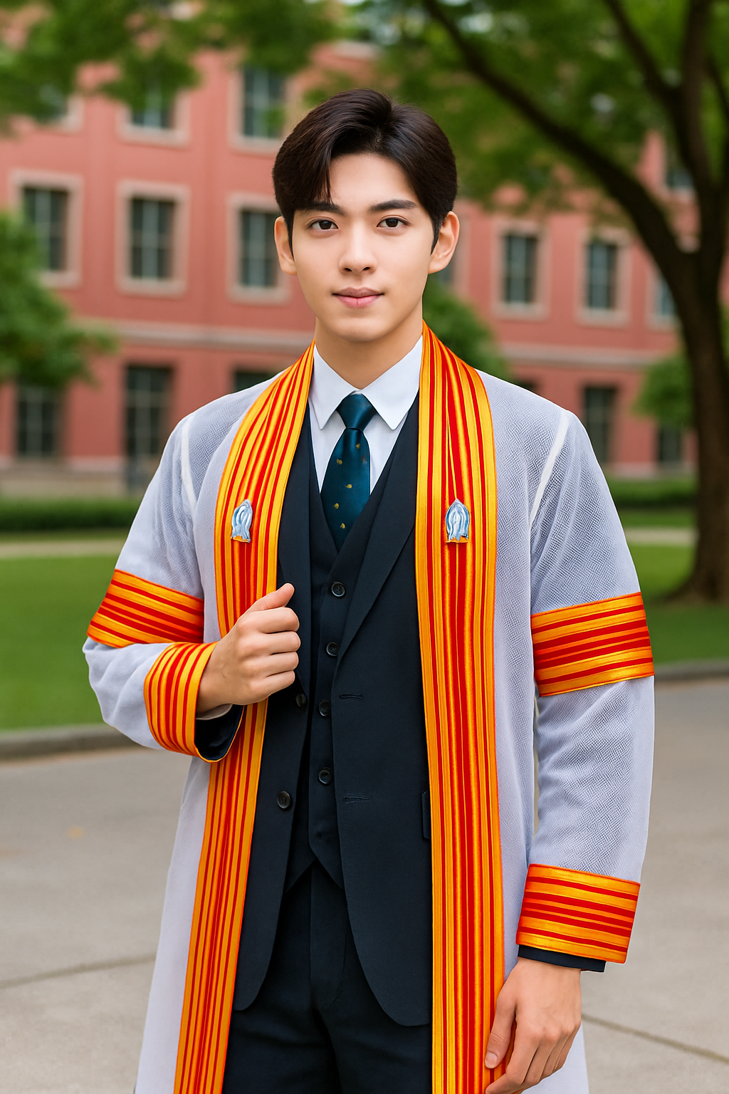 🎓 Samuel2in1 – 卒業式のスーツは、特別な日にあなたを最高にハンサムにする準備ができています。