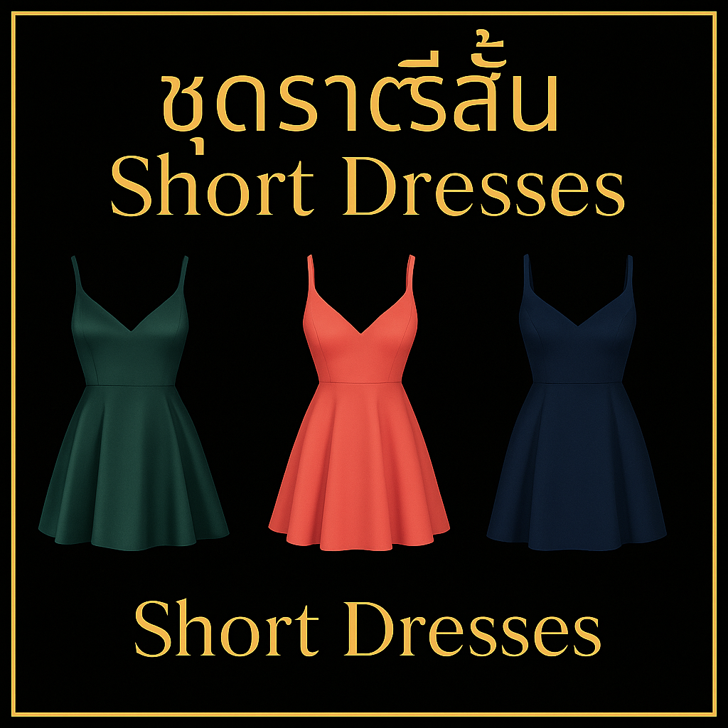 Short Dresses / ชุดราตรีสั้น