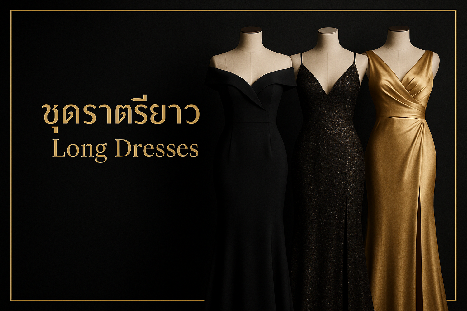 Long Dresses / ชุดราตรียาว