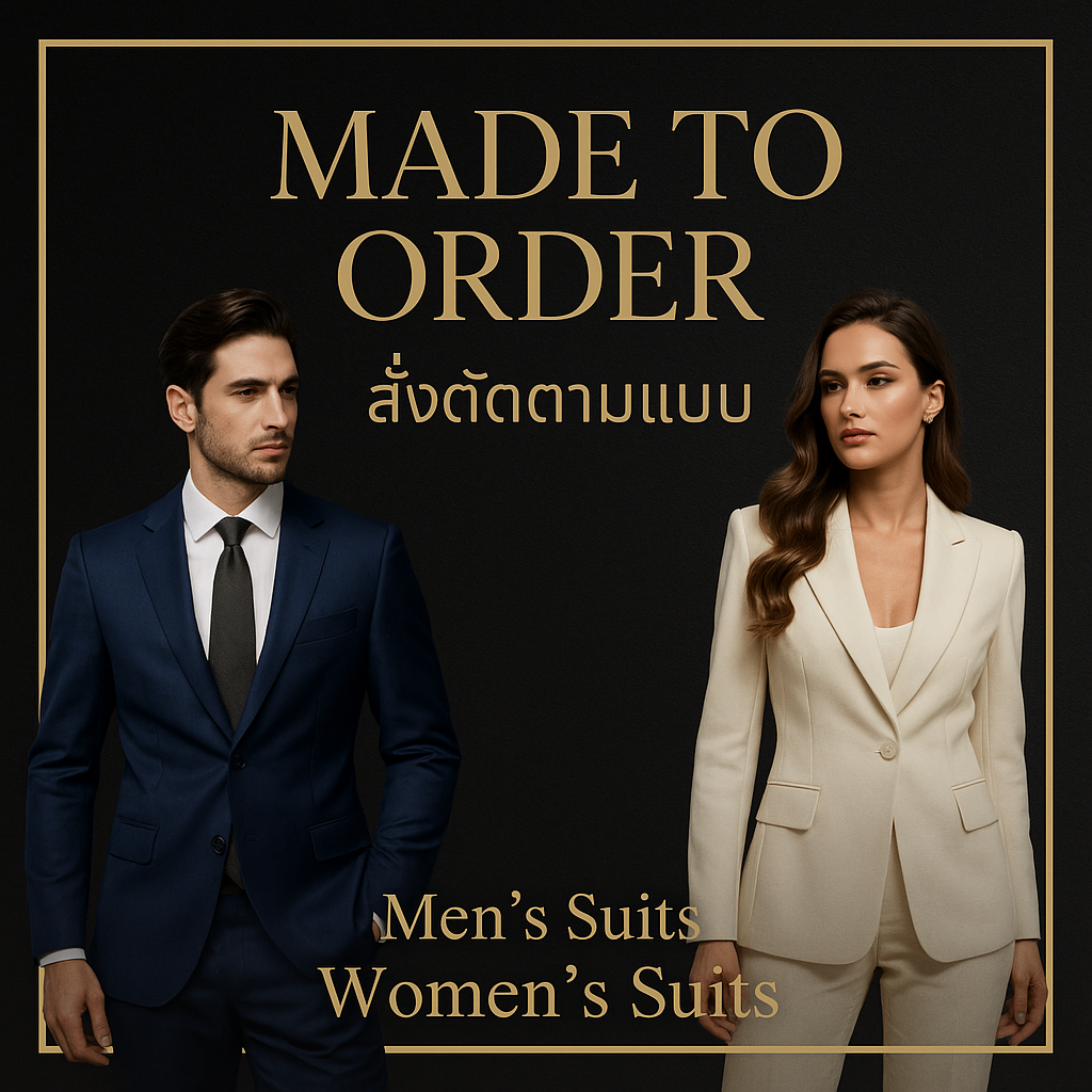 Made to Order (Men/Women) / สั่งตัดพิเศษ (ผู้ชาย/ผู้หญิง)