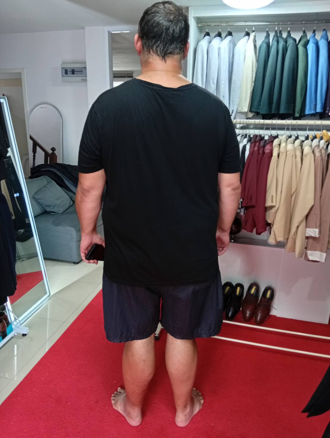 Thank You to Our British Customer for Tailoring with Dress Co ✨