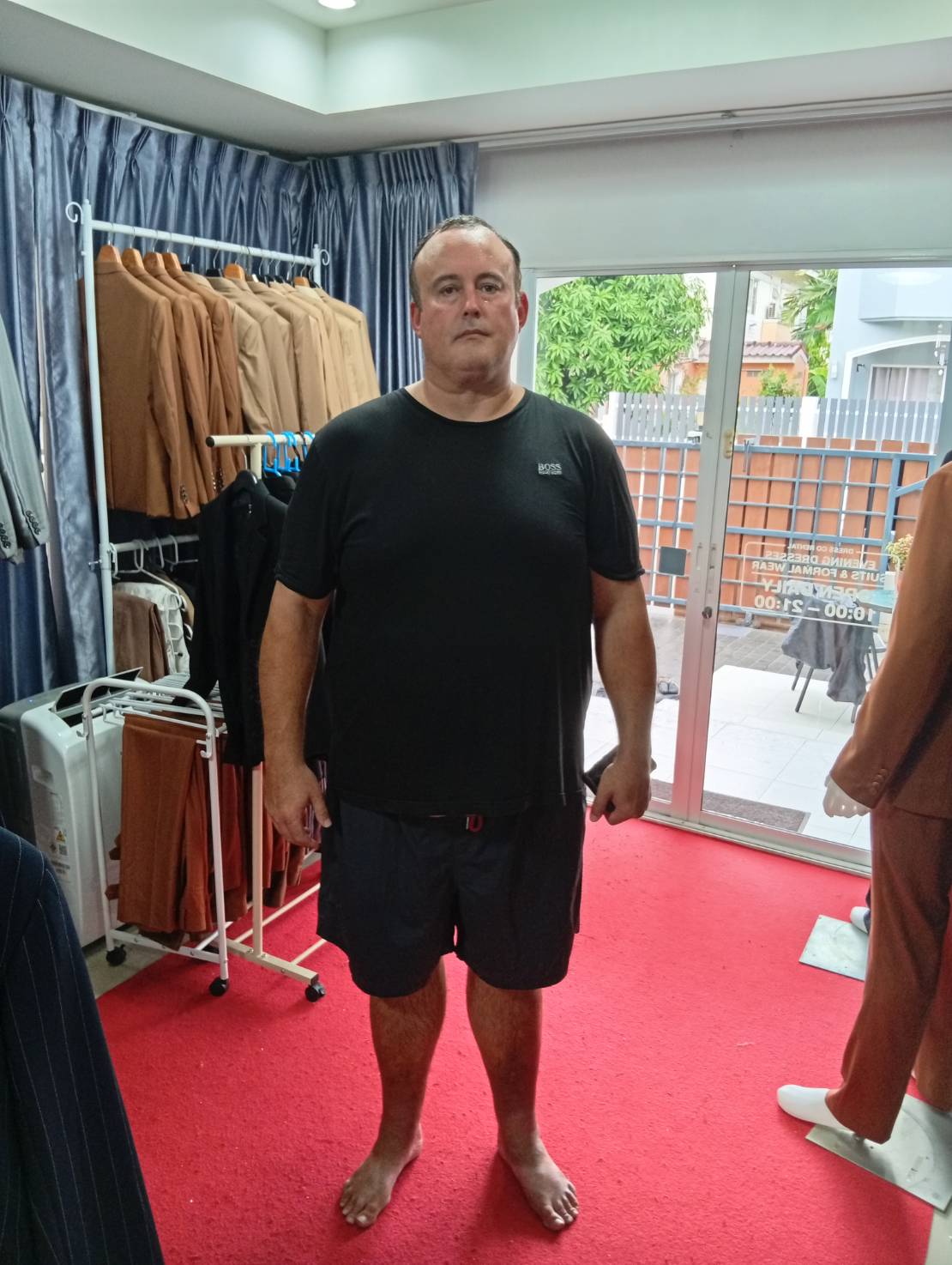 Thank You to Our British Customer for Tailoring with Dress Co ✨