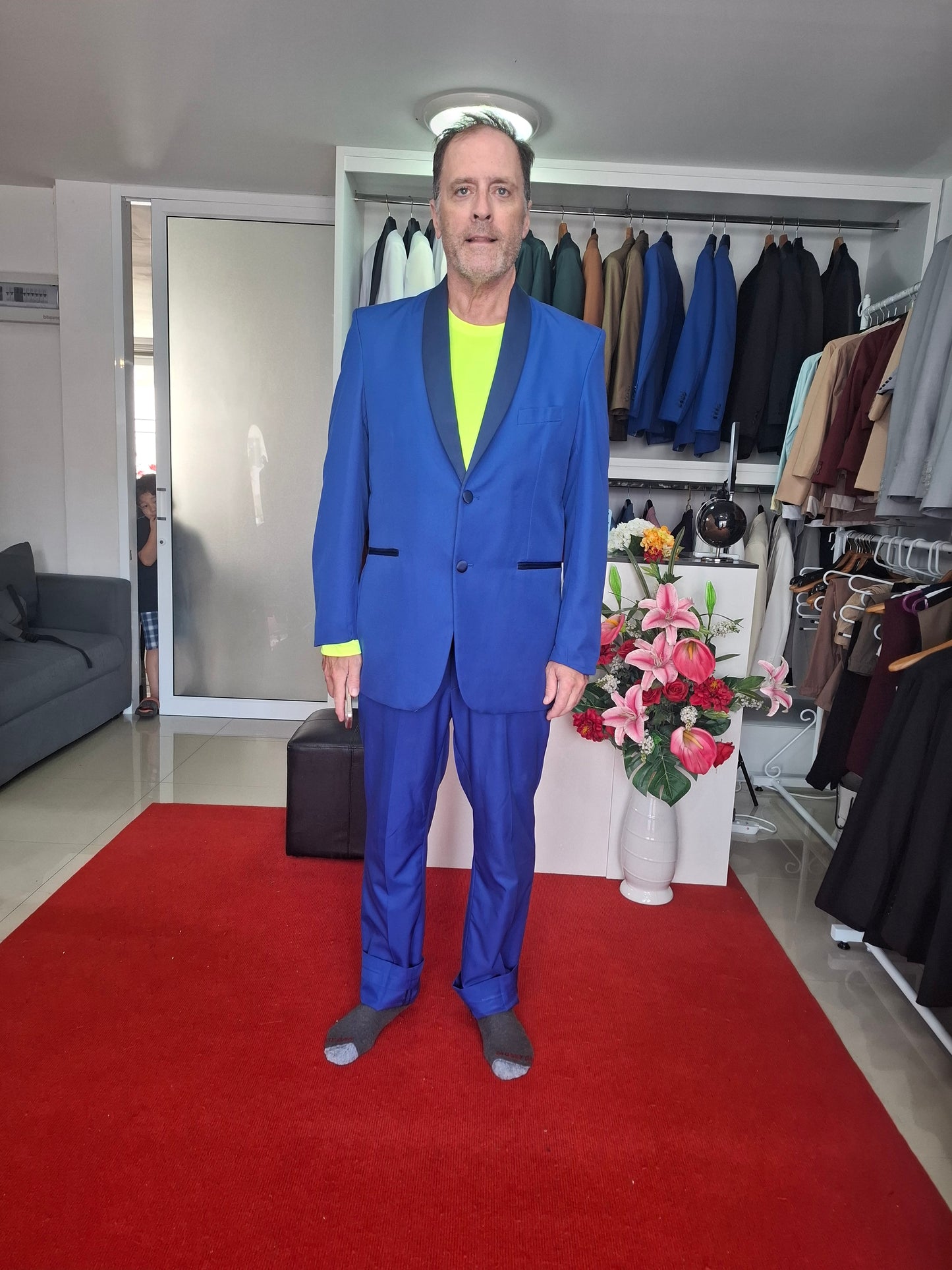 Customer from Las Vegas, USA – Bold Fashion Suit Style 🇺🇸✨
