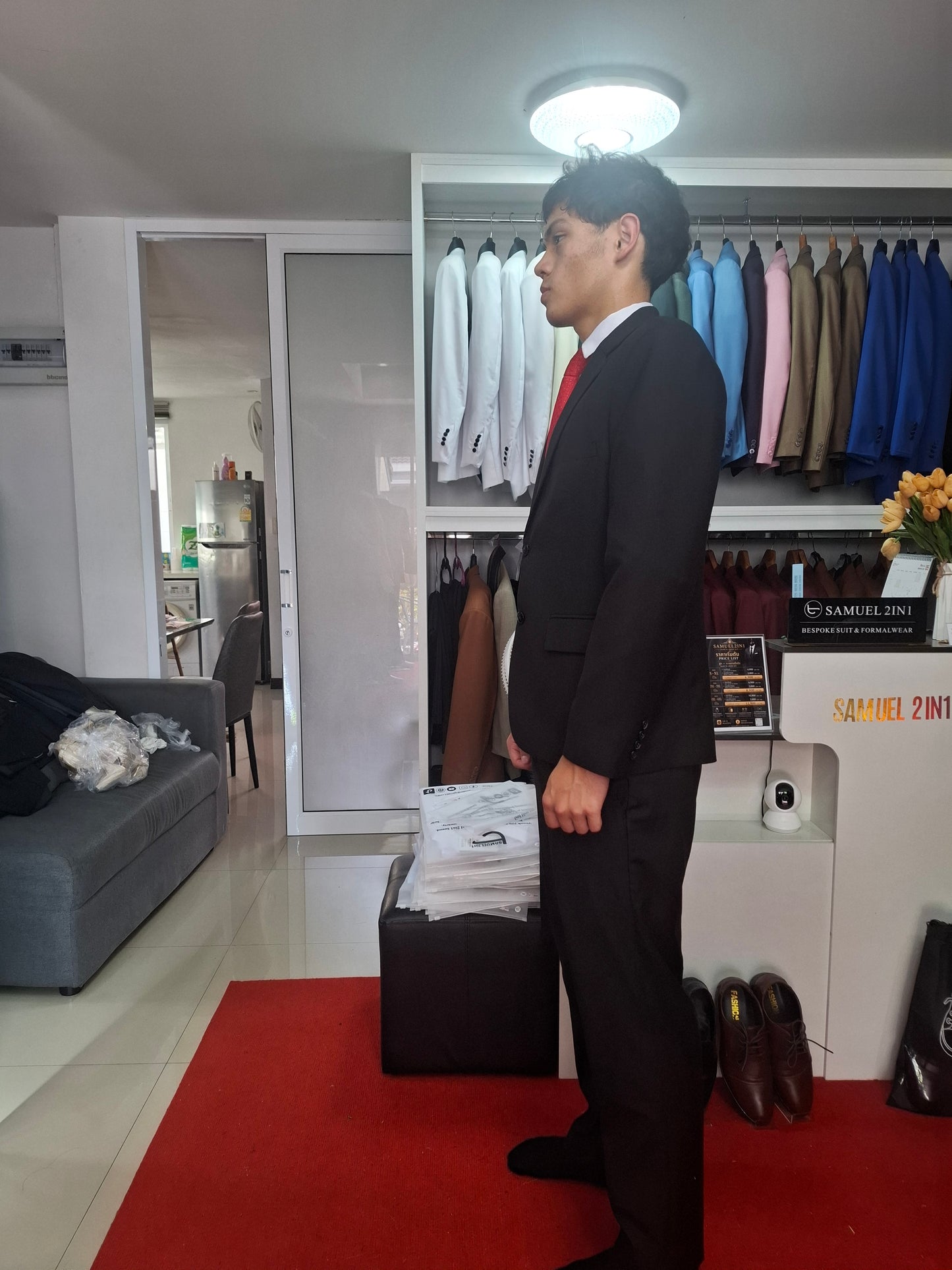 GA International School UK Student – Prom Suit Review