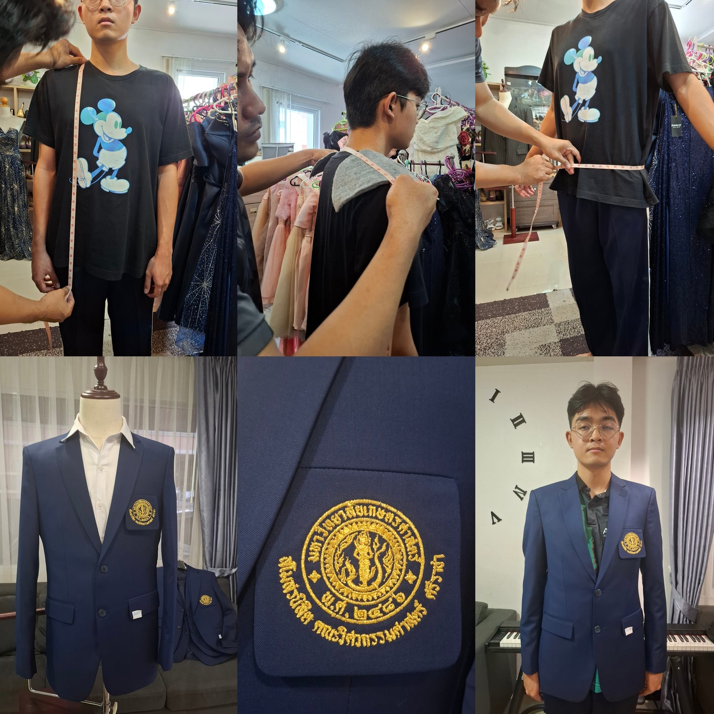 ขอบคุณนักศึกษาคณะวิศวกรรมศาสตร์ไฟฟ้า มหาวิทยาลัยเกษตรศาสตร์ ศรีราชา ที่ไว้วางใจตัดสูทกับ Dress Co ⚡💙