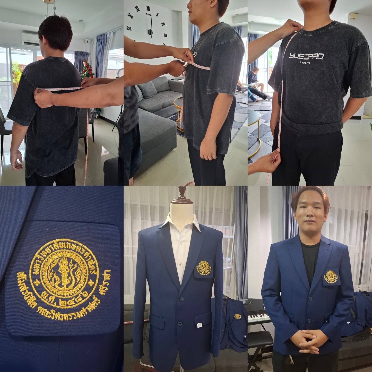 ขอบคุณนักศึกษาคณะวิศวกรรมศาสตร์ไฟฟ้า มหาวิทยาลัยเกษตรศาสตร์ ศรีราชา ที่ไว้วางใจตัดสูทกับ Dress Co ⚡💙