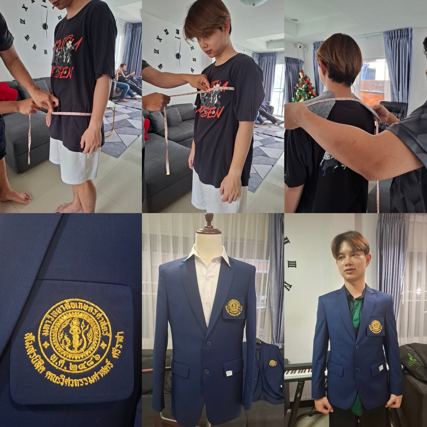 ขอบคุณนักศึกษาคณะวิศวกรรมศาสตร์ไฟฟ้า มหาวิทยาลัยเกษตรศาสตร์ ศรีราชา ที่ไว้วางใจตัดสูทกับ Dress Co ⚡💙