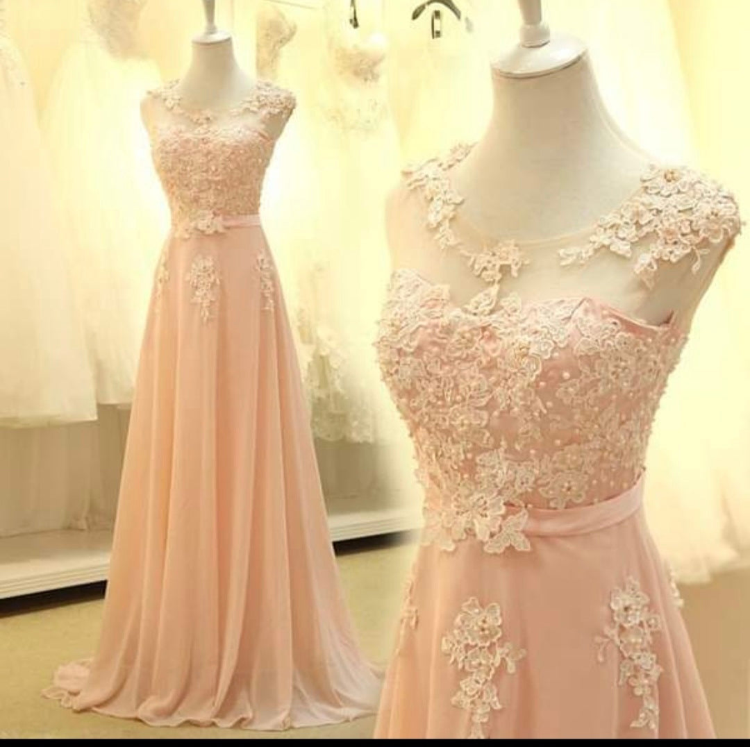 Sweet Lace Illusion Dress