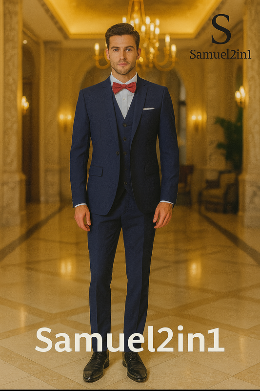 สูทสีน้ำเงินกรม (เช่า) / Navy Blue Suit (Rental)